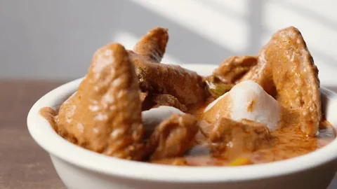 Omotuo with Palmnut / Groundnut Soup